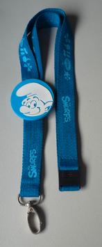 Porte-clé tour de cou Schtroumpf, Envoi, Utilisé, Autres Schtroumpfs, Autres types