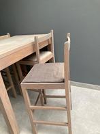 Bartafel en 4 stoelen, Huis en Inrichting, Ophalen, Gebruikt