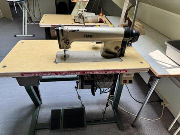 Industriële Pfaff 463 6/01 snelnaaier naaimachine en Lock beschikbaar voor biedingen