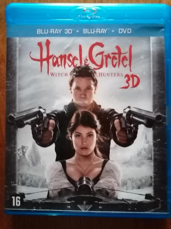 Bluray Hansel en gretel 3 d, Cd's en Dvd's, Blu-ray, Zo goed als nieuw, Ophalen of Verzenden