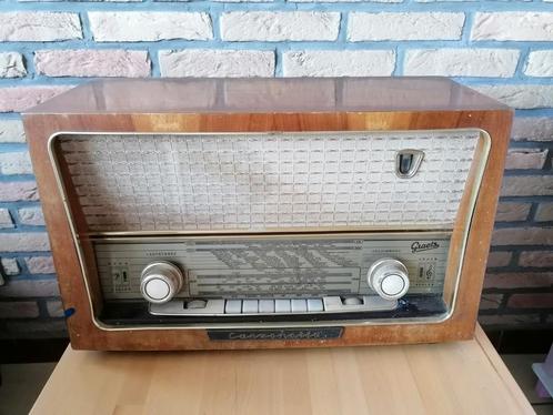 Radio ancienne Graetz Canzonetta 513 – Allemagne, Antiek en Kunst, Curiosa en Brocante, Ophalen of Verzenden