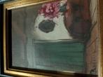 Nature morte vintage — huile sur toile — 15 x 18 cm, Enlèvement