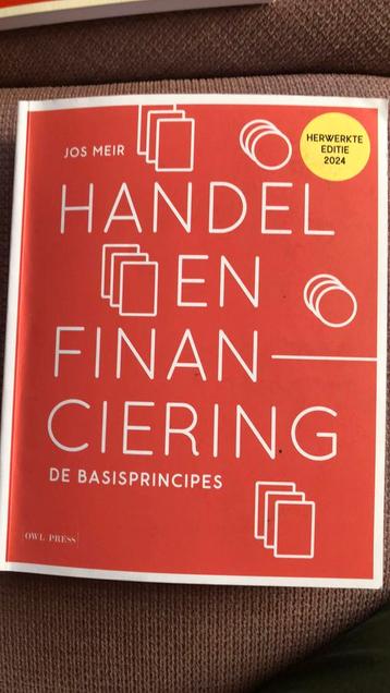 Handel en financiering - Jos Meir - Herwerkte editie 2024 beschikbaar voor biedingen