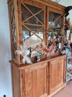 antieke landelijke vitrine kast, Huis en Inrichting, Ophalen