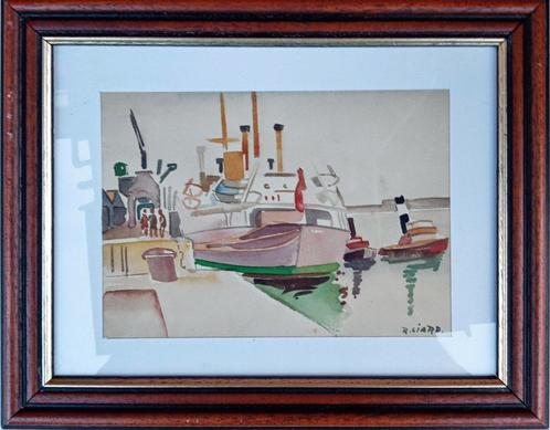 Aquarelle Robert Liard, Antiek en Kunst, Kunst | Litho's en Zeefdrukken, Ophalen