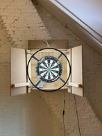 Dartkast met licht + corona vision licht en dartblok! Bieden, Ophalen, Zo goed als nieuw