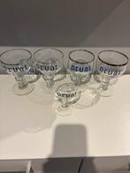5 verschillende ORVAL brillen, Verzamelen, Glas en Drinkglazen, Ophalen of Verzenden, Zo goed als nieuw