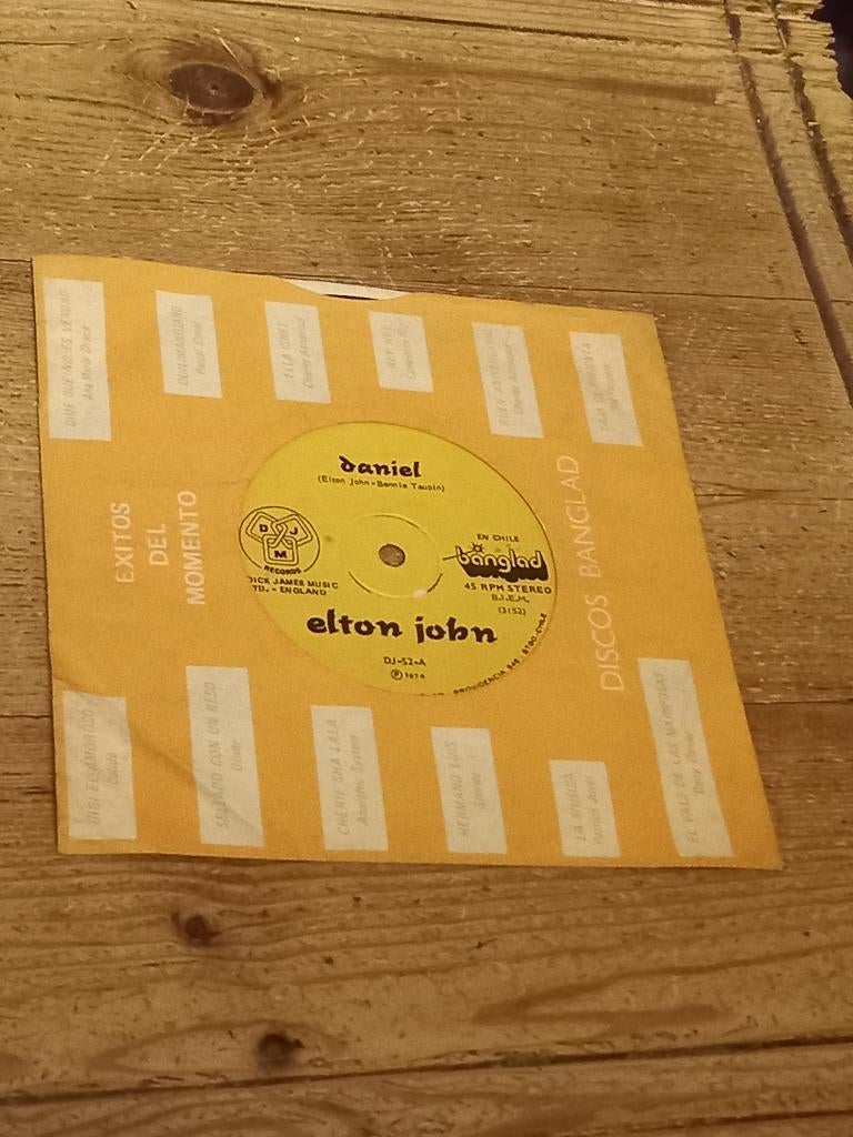 2 Singles van Elton John, Cd's en Dvd's, Vinyl Singles, Gebruikt, 7 inch, Single, Ophalen of Verzenden