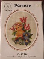 Kit de broderie complet pour cartes de Pâques avec fleur, Enlèvement ou Envoi, Neuf, Set à broder