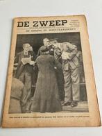 " De Zweep "nr 44 1937 : Leopold, KMI Ukkel, Cecil Beaton,, Ophalen of Verzenden, 1920 tot 1940, Tijdschrift