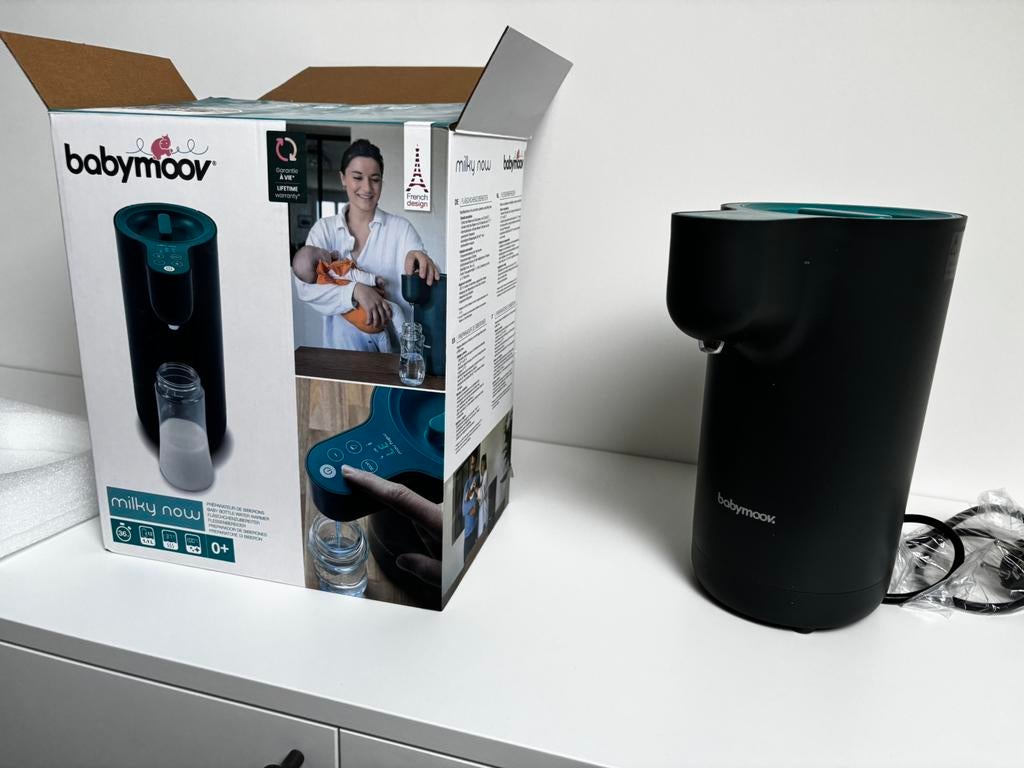 Babymoov milky now, Ophalen, Zo goed als nieuw