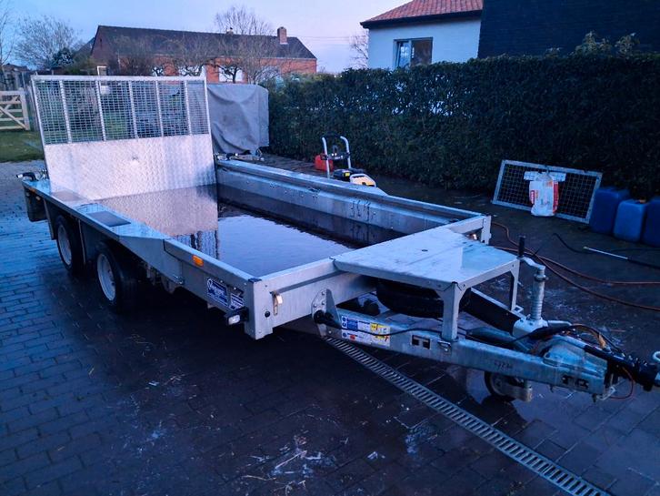 Transporteur de machines Ifor Williams, Autos : Divers, Remorques, Comme neuf, Enlèvement