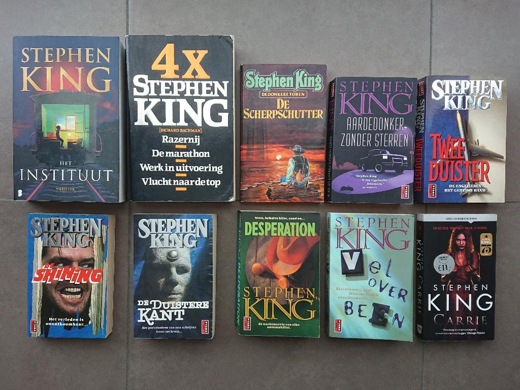 stephen king boeken, Boeken, Ophalen of Verzenden, Gelezen, Stephen King, België