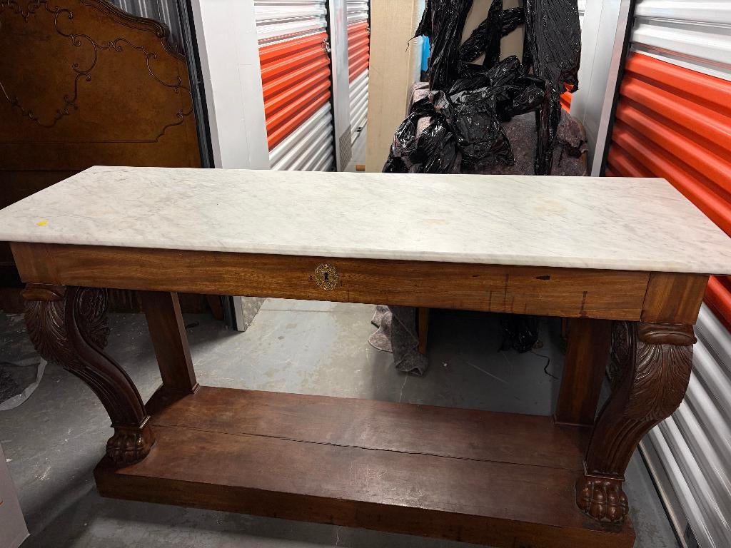 A vendre Console Empire acajou-XIX, Enlèvement