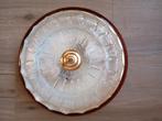 2 Stuks Mooie Plafondlampen .. ( Als Nieuw) Diameter 26 CM, Ophalen of Verzenden, Zo goed als nieuw, Glas