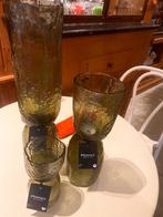 Pomax vazen, Huis en Inrichting, Woonaccessoires | Vazen, Ophalen, Nieuw, Groen