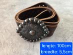 Bruine riem, Kleding | Dames, Riemen en Ceinturen, Ophalen of Verzenden