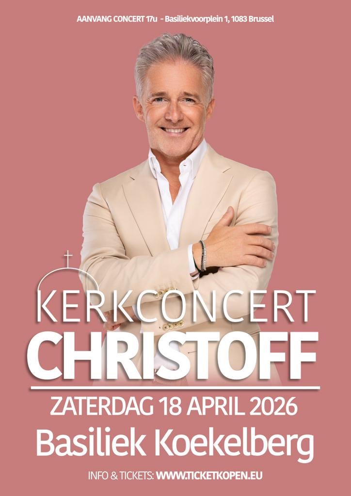 2 Tickets kerkconcert Christoff, Deux personnes