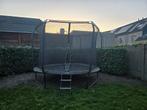 Trampoline met Veiligheidsnet - 305cm - Water & UV-bestendig, Ophalen, Gebruikt