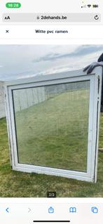 Ramen wit pvc, Doe-het-zelf en Bouw, Ophalen, Gebruikt, Dubbelglas