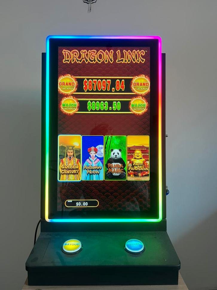 Véritable machine à sous casino - 9 jeux dragon link buffalo, Verzamelen, Automaten | Gokkasten en Fruitautomaten, Zo goed als nieuw