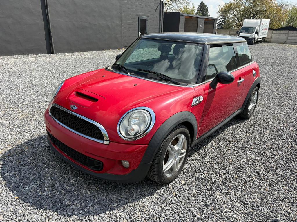 Mini cooper S 132000km moteur tremble !! Marchand export, Rouge, Euro 5, Achat, Boîte manuelle