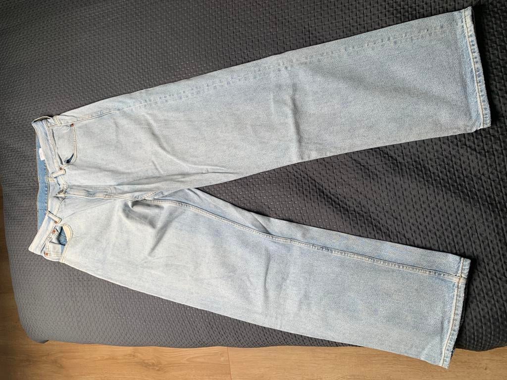 Blauwe baggy jeans, Kleding | Heren, Broeken en Pantalons, Ophalen, Zo goed als nieuw