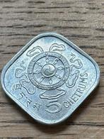 munt coin 5 chetrums Bhutan, Ophalen of Verzenden, Centraal-Azië, Losse munt