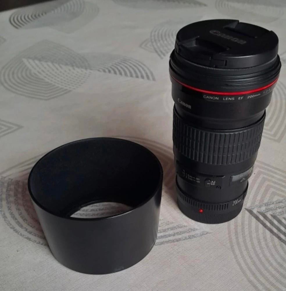 Canon EF 200mm f/2.8L-series II USM reflex lens, Ophalen