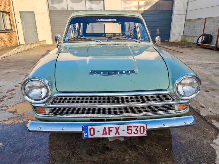 Ford Cortina Estate 1200, Auto's, Ford, Particulier, Overige modellen, Benzine, Break, 5 deurs, Handgeschakeld, Groen, Overige kleuren