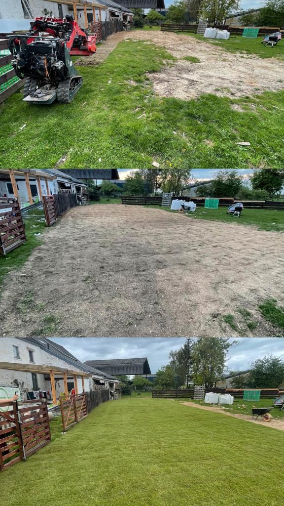 création de jardin/pelouse/gazon, Tuin en Terras, Gras en Kunstgras, Nieuw, Gras, 20 m² of meer, Ophalen