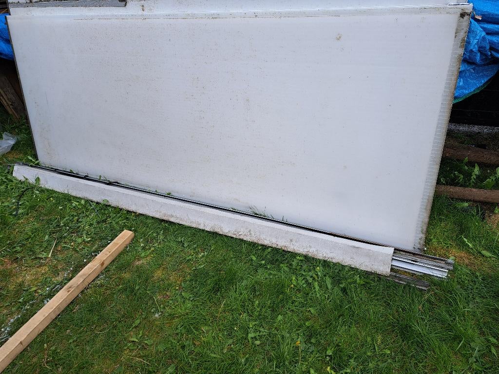 polycarbonaat platen, Ophalen, Gebruikt, Overige materialen, Minder dan 20 mm