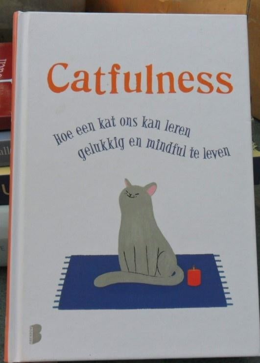 Catfulness, hoe een kat ons kan leren gelukkig en mindful..., Livres, Animaux & Animaux domestiques, Envoi, Comme neuf, Chats