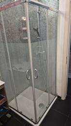 Douchedeur 90x90 hoekinstap, Ophalen