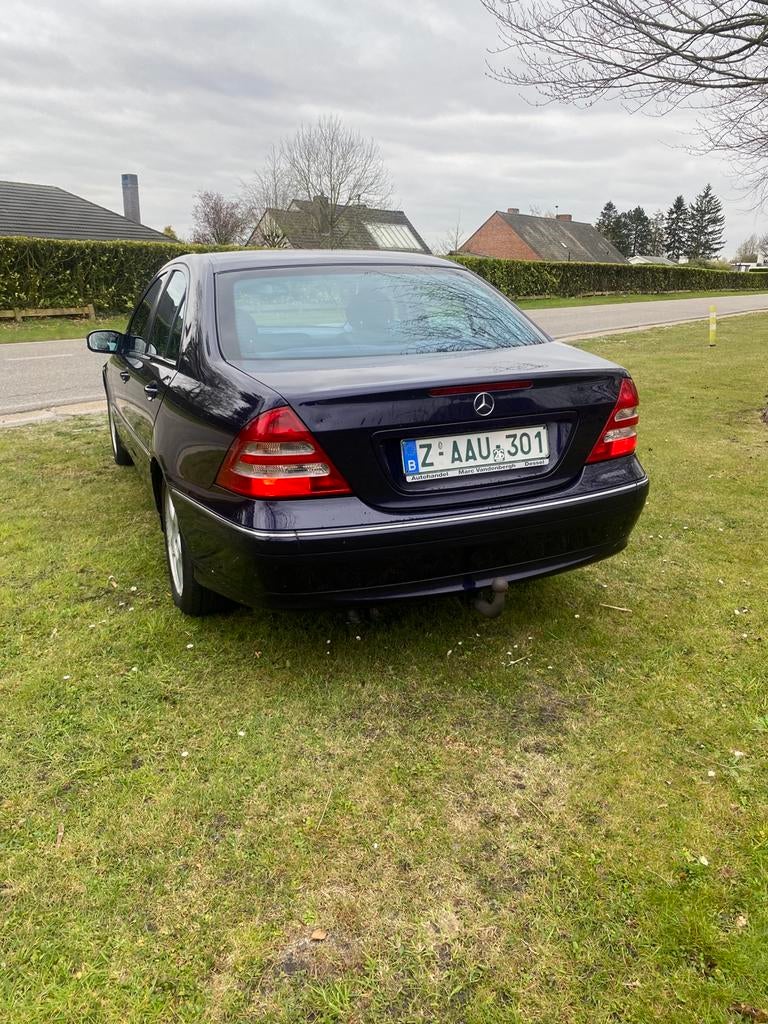 Mercedes C220 CDI 1e eigenaar Avantgarde., Auto's, 4 deurs, Achterwielaandrijving, Traction-control, Zwart