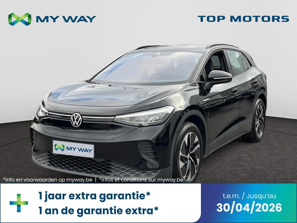 Volkswagen ID.4 77KWH*CARPLAY*GPS*CAMERA*SENSOREN*TOPWAY.BE, Automaat, Zwart, Elektrisch, https://public.car-pass.be/vhr/7442a00a-a82d-4fb8-b62d-389dce5aa58c