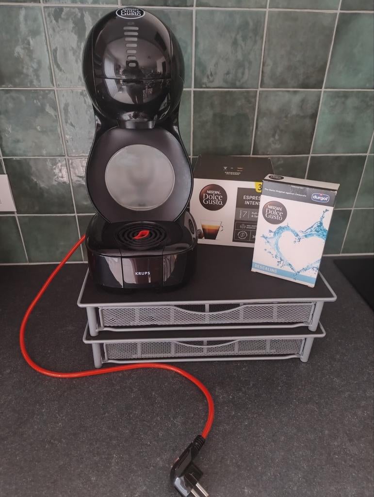 Dolce Gusto Lumio met capsulehouders, ontkalker en 30 cups, Ophalen