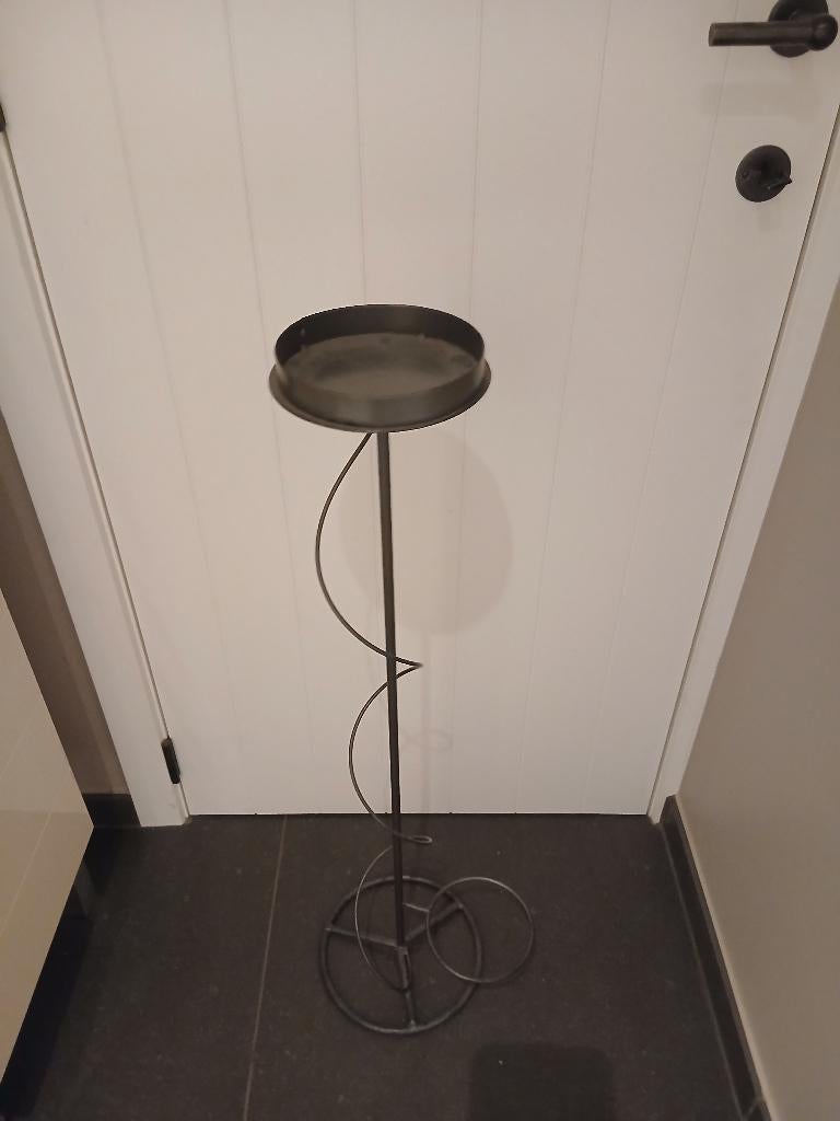 Kaars staander, Ophalen, 25 tot 50 cm, Zo goed als nieuw, Metaal