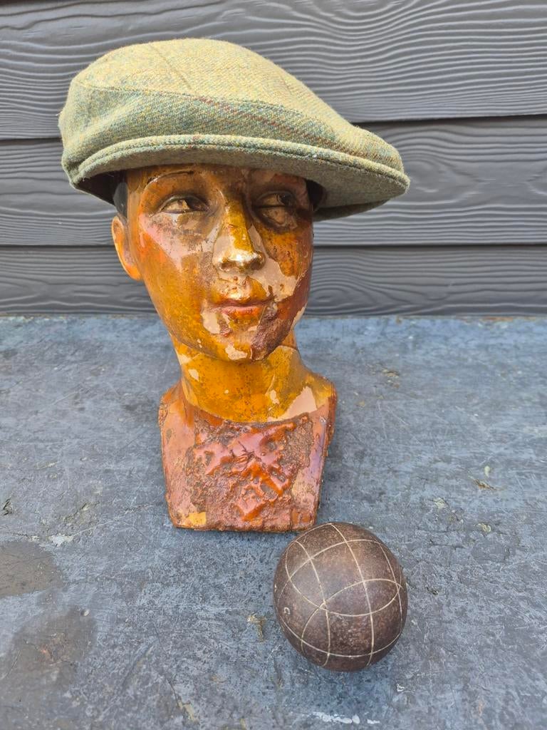 Antieke Boule Lyonnaise +900g Brons Competition Petanque, Antiek en Kunst, Curiosa en Brocante, Ophalen of Verzenden