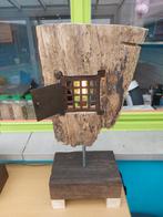 Decoratieve lamp van wilgenhout., Ophalen