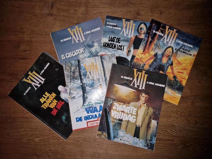 XIII  7 strips, Livres, BD, Utilisé, Plusieurs BD, Enlèvement ou Envoi