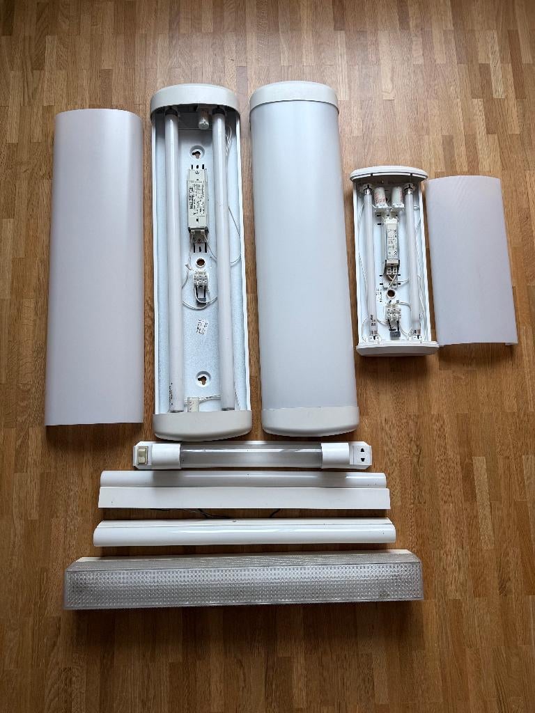 Armaturen met korte buislampen, Enlèvement, Utilisé