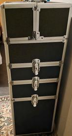 make up koffer Cosmetische Koffer Sieraden Beauty Case, Ophalen of Verzenden, Zo goed als nieuw, Zwart, Accessoires