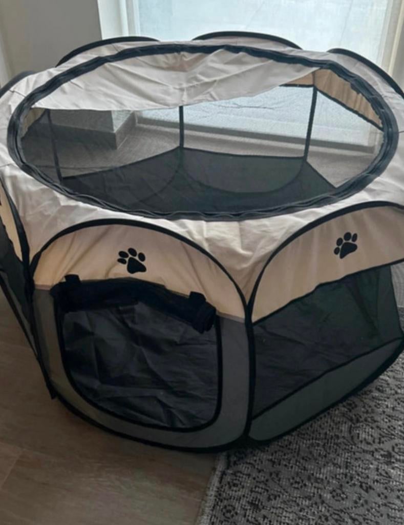 Kattentent / kattenren opvouwbaar 114 cm, Dieren en Toebehoren, Ophalen, Zo goed als nieuw