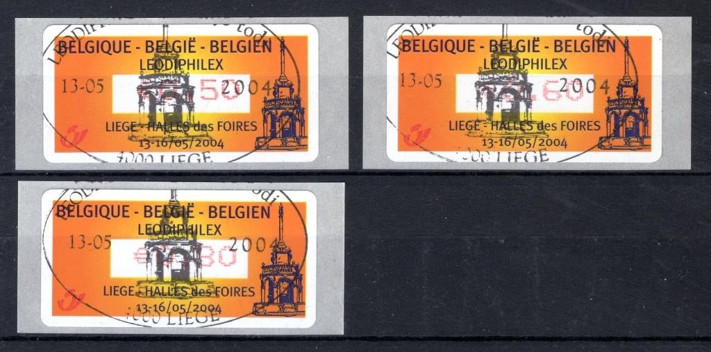 ATM 110A FDC 2004 - Leodiphilex, Timbres & Monnaies, Neuf, Enlèvement ou Envoi, Affranchi, Oblitération 1er jour