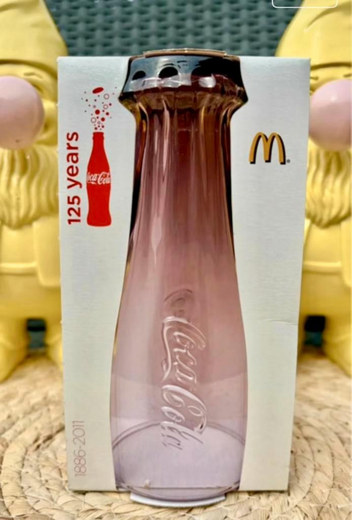 McDonald's 125 jaar Coca-Cola Glass - editie 2011”, Verzamelen, Glas en Drinkglazen, Nieuw, Frisdrankglas, Ophalen