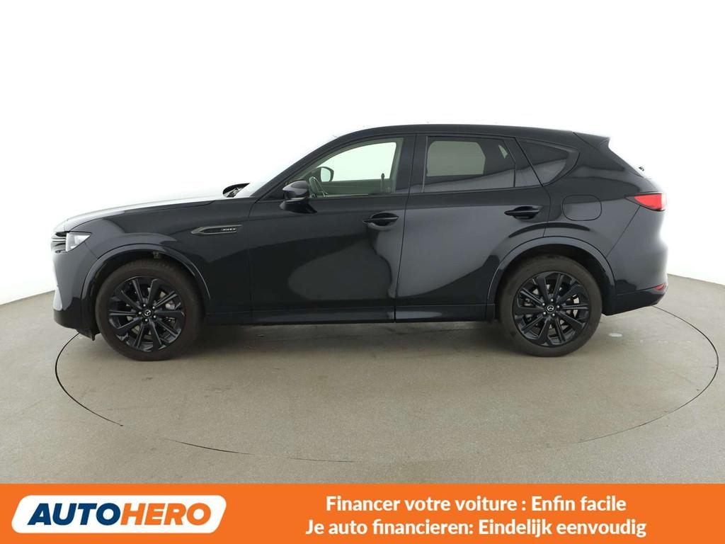 Mazda CX-60 2.5 e-Skyactiv Plug-in Hybrid Homura AWD, Auto's, Mazda, Automaat, 241 kW, Zwart, Leder