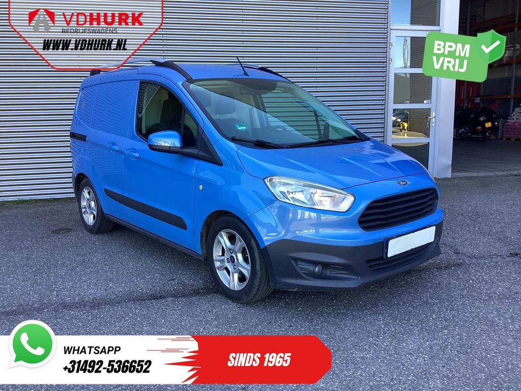 Ford Transit Courier 1.5 TDCI Trend EXPORT MARGE Stoelverw./, Auto's, Bestelwagens en Lichte vracht, Bedrijf, ABS, Centrale vergrendeling