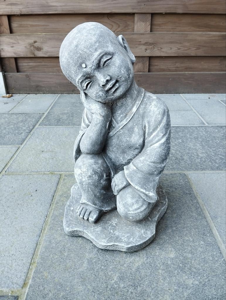 Moine en béton, en bon état, Jardin & Terrasse, Enlèvement, Béton