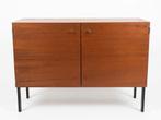 Cabinet Pierre Guariche pour Meurop 1960s, Enlèvement, Teck, Avec tablette(s)